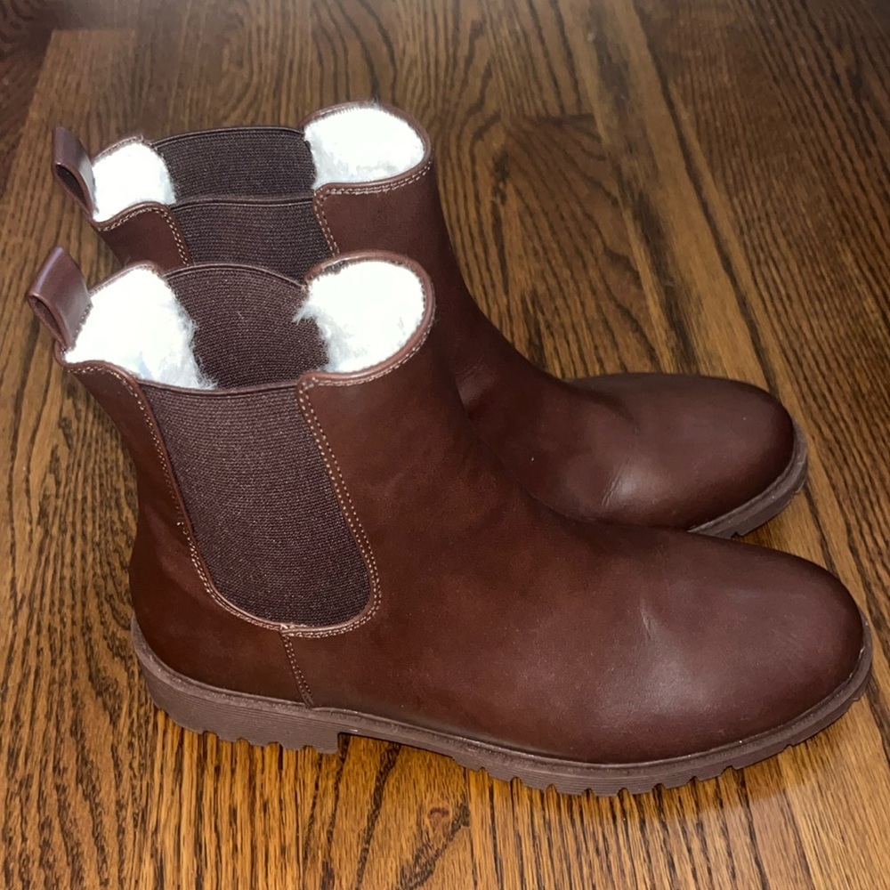Womens Brown Ankle Boots